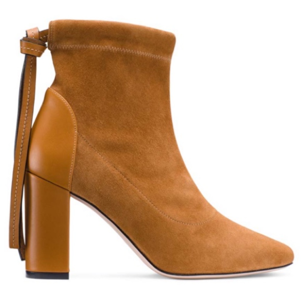 Stuart Weitzman Wolfe Suede Bootie Size 9